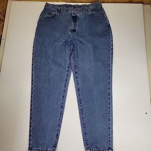 Lee Rivited Jeans Men 34x28 Blue Denim Straight Leg Work Ready Tough Boot Cut